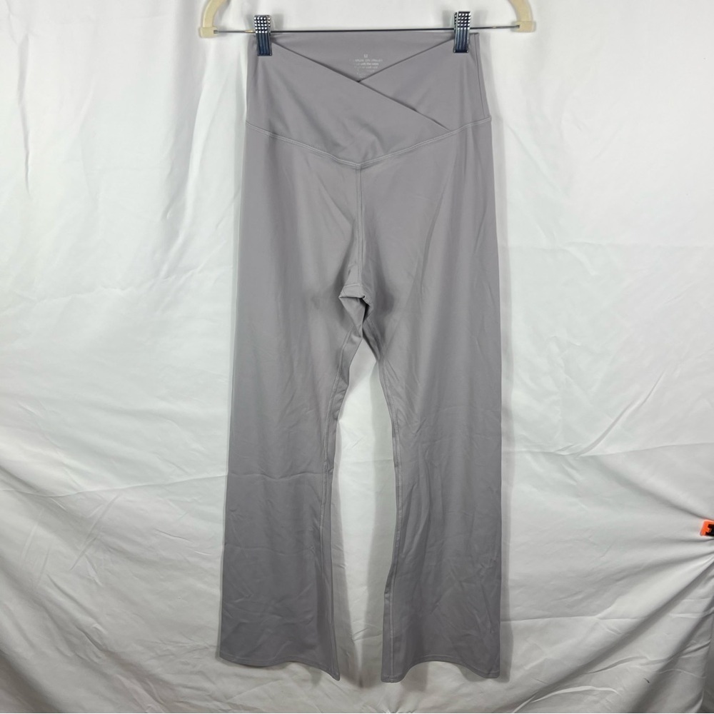 Women’s Grey Flare Legging Pants